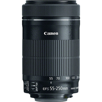 Canon EF-S 55-250mm F/4-5.6 IS STM (Mới 100%)  Bảo hành chính hãng 02 năm trên toàn quốc Hover