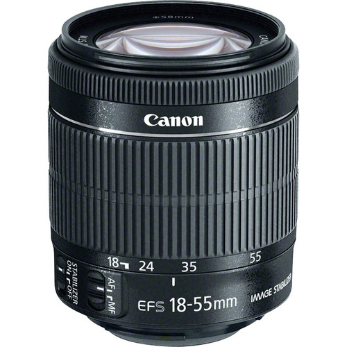Canon EF-S 18-55mm f/3.5-5.6 IS STM (Mới 100%)  Bảo hành chính hãng 01 năm trên toàn quốc Cover
