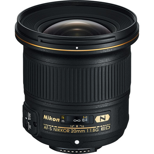 Nikon AF-S 20mm F/1.8G ED Nano (Mới 100%) - Bảo hành chính hãng VIC-VN 01 năm trên toàn quốc Cover