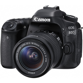 Canon EOS 80D kit 18-55 IS  STM (Mới 100%) Bảo hành chính hãng 02 năm trên toàn quốc