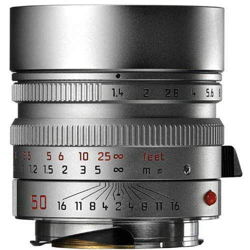 Leica Normal 50mm f/1.4 Summilux M Aspherical Manual Focus Silver (Mới 100%) - Bảo hành chính hãng trên toàn quốc Cover