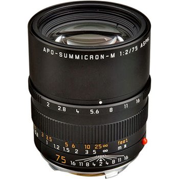 Leica Telephoto 75mm f/2.0 APO Summicron M Aspherical Manual Focus Black (Mới 100%) - Bảo hành chính hãng trên toàn quốc