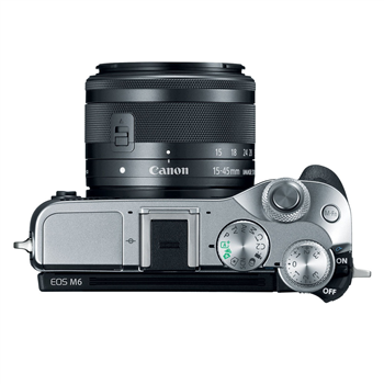 Canon EOS M6 Kit 15-45mm STM (Mới 100%) - Bảo hành chính hãng 02 năm trên toàn quốc Hover