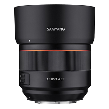 Samyang AF 85mm F/1.4 EF For Canon (Mới 100%) Bảo hành chính hãng 2 năm Hover