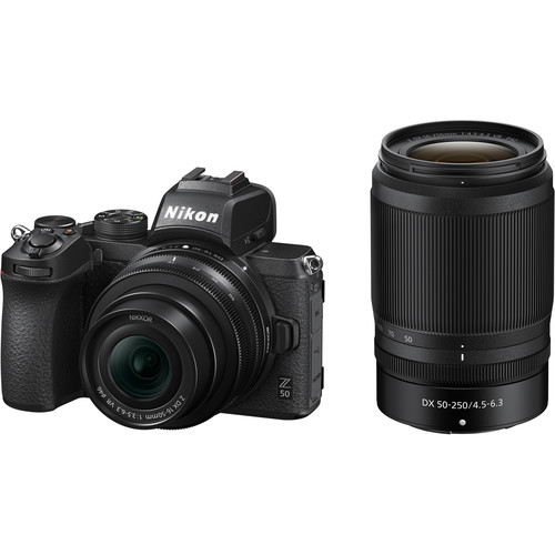 Nikon Z50 Kit 16-50mm & 50-250mm (Mới 100%) Bảo hành chính hãng VIC-VN 01 năm toàn quốc Cover