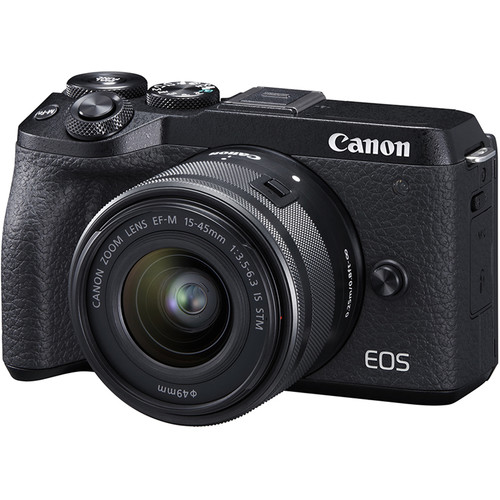 Canon EOS M6 mark II kit 15-45 IS STM (Mới 100%) Bảo hành chính hãng 02 năm trên toàn quốc.
