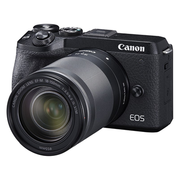 Canon EOS M6 mark II kit 18-150 IS STM (Mới 100%) Chính hãng bảo hành 02 năm trên toàn quốc. Hover