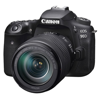 Canon EOS 90D kit 18-135 IS USM (Mới 100%)  Bảo hành chính hãng 02 năm trên toàn quốc Hover