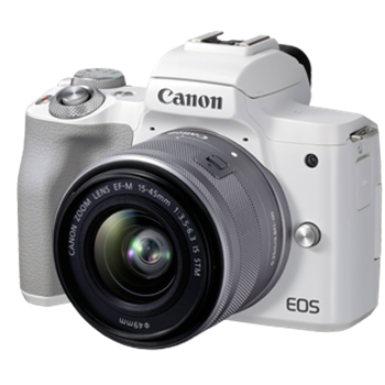 Canon EOS M50 Mark II kit 15-45 IS STM (Mới 100%) Bảo hành chính hãng 02 năm trên toàn quốc Hover