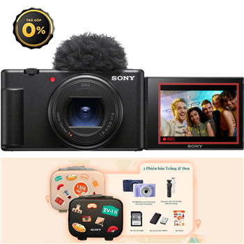 Sony ZV-1 II Vlog On The Go Edition (Black, White) Chính hãng