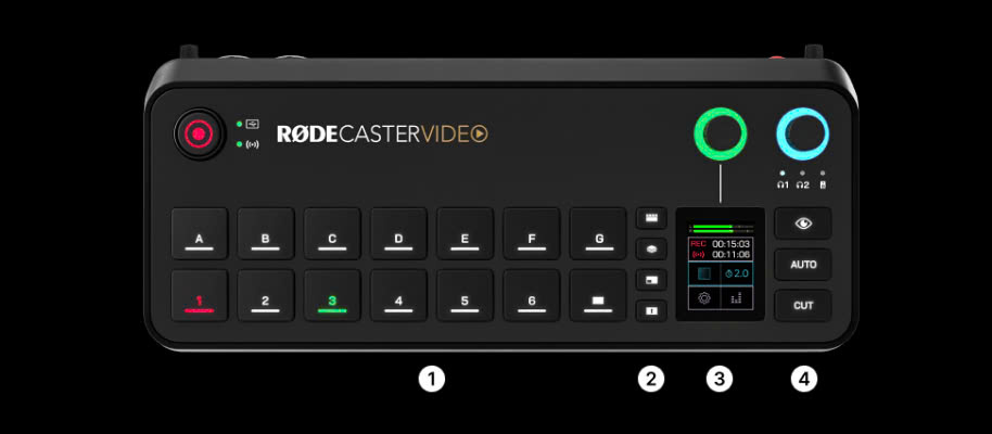 Rode Caster Video (Mới 100%) Bảo hành chính hãng 01 năm