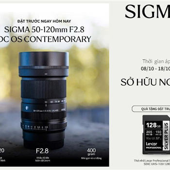 Ống kính Sigma 50-120mm F2.8 DC OS Contemporary Hover